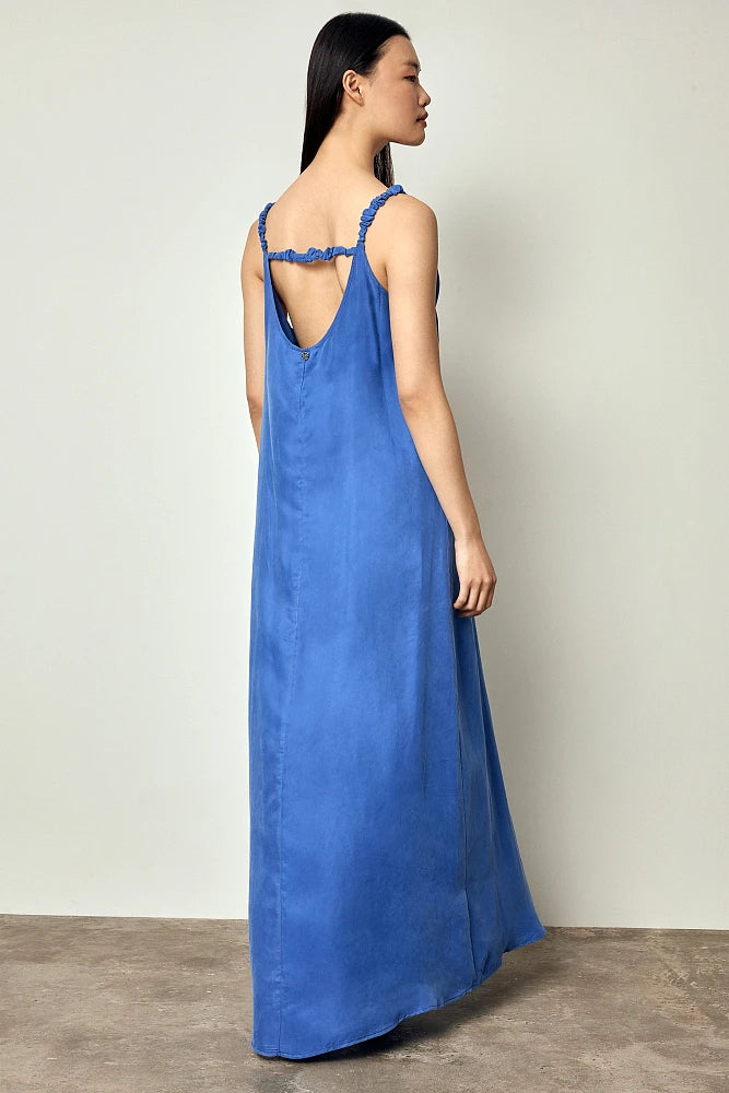 VESTIDO MAXI AZUL