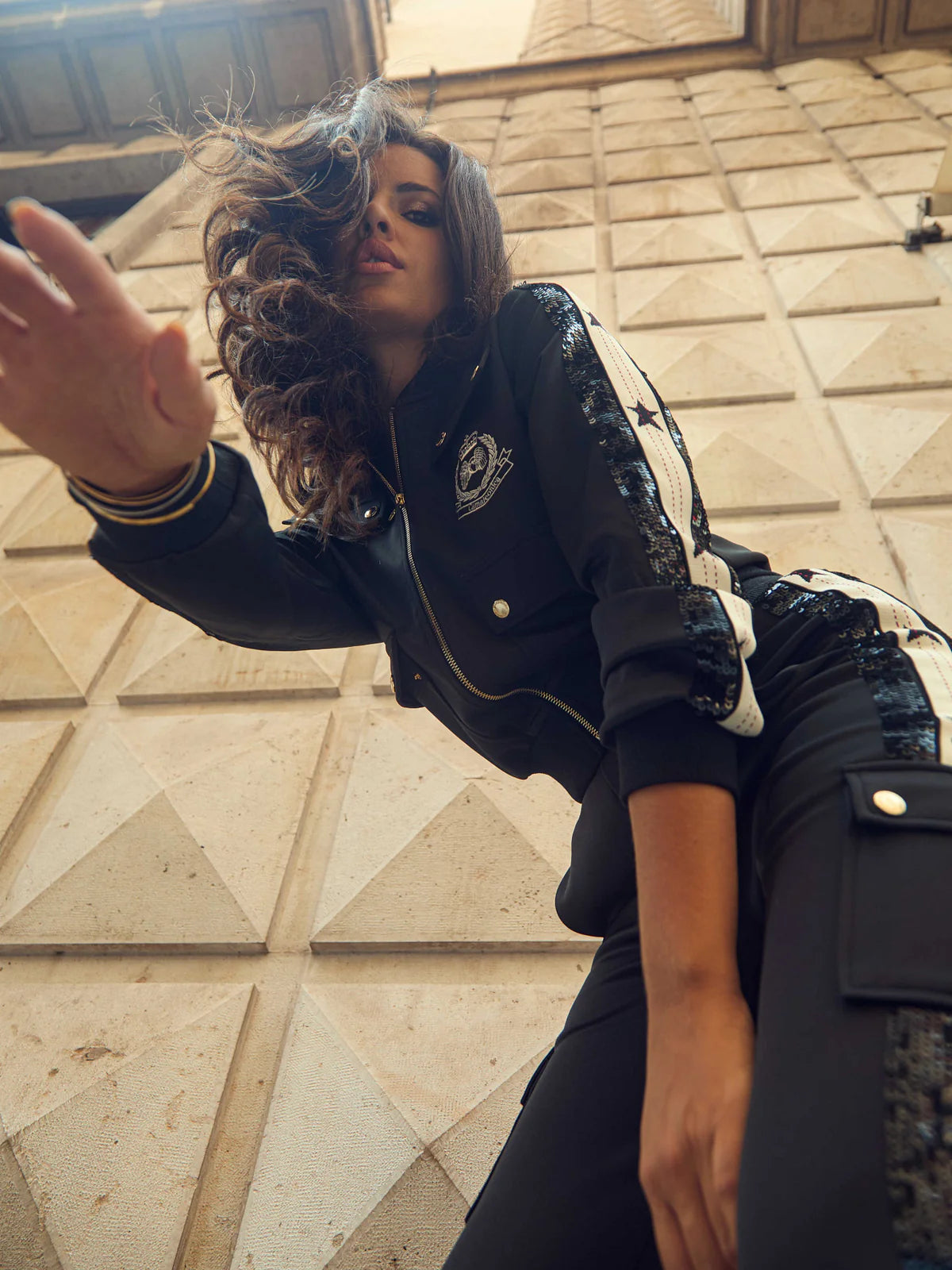 CAZADORA VERDITA CAMALEÓNICA