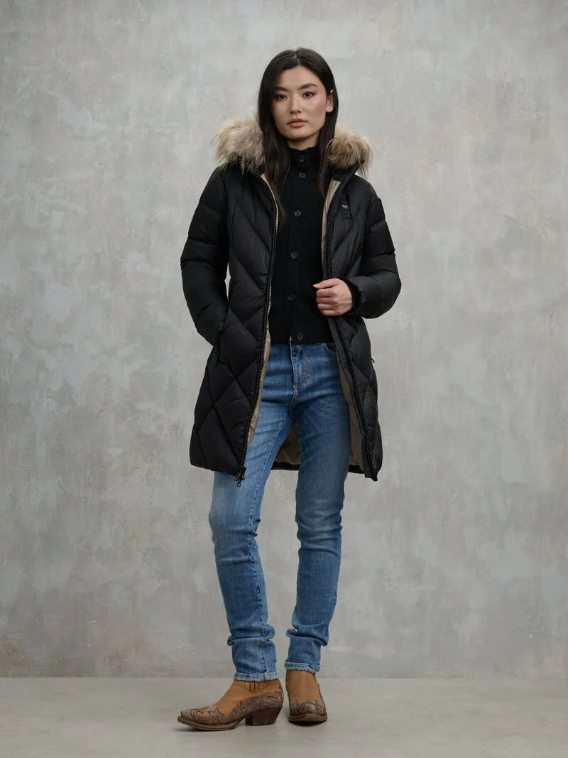 PLUMÍFERO LARGO ALTHEA BLAUER