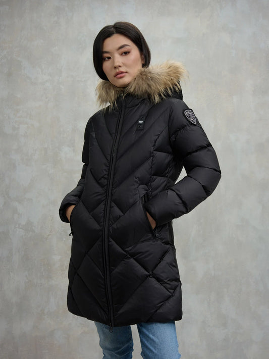 PLUMÍFERO LARGO ALTHEA BLAUER