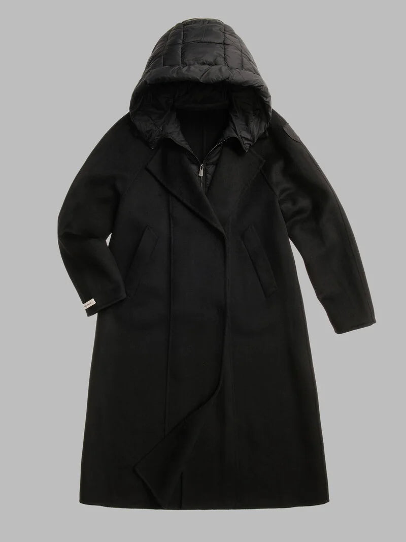 ABRIGO CON CAPUCHA ACOLCHADA ROWE DE BLAUER