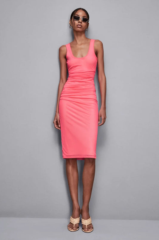 VESTIDO FLUORESCENTE PATRIZIA PEPE