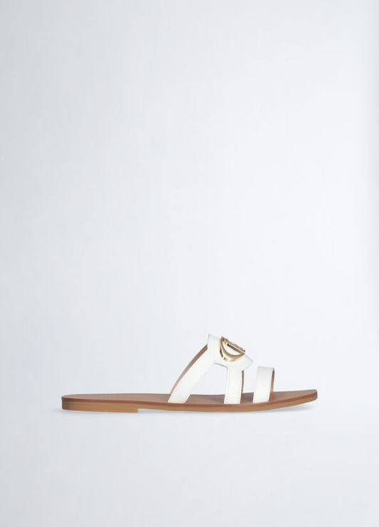 SANDALIAS PLANAS DE PIEL LIU JO