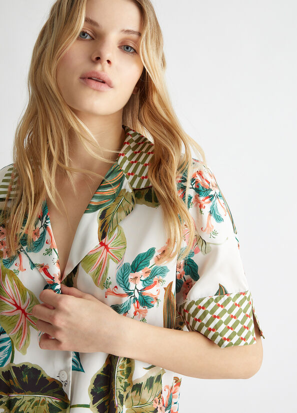 VESTIDO CAMISERO ESTAMPADO