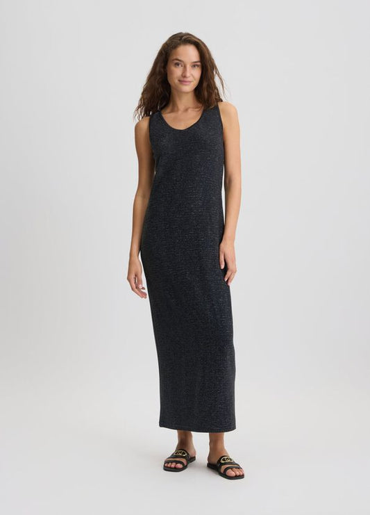 VESTIDO LARGO DE LUREX