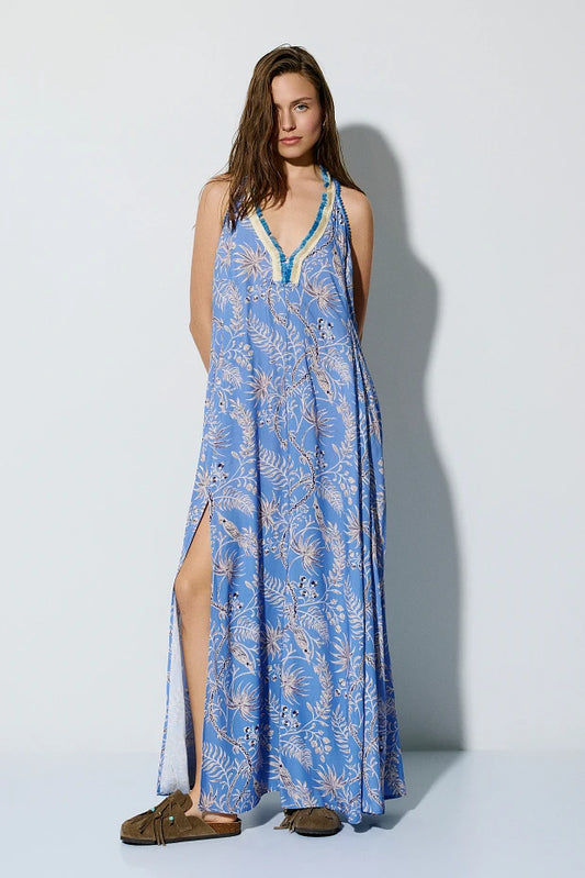 MAXI VESTIDO ESTAMPADO