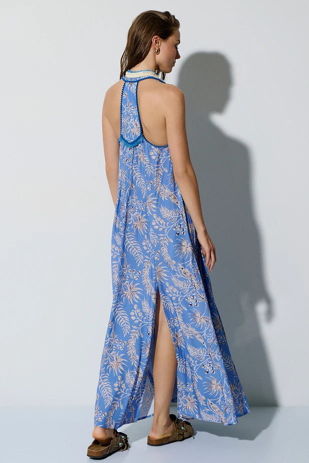 MAXI VESTIDO ESTAMPADO