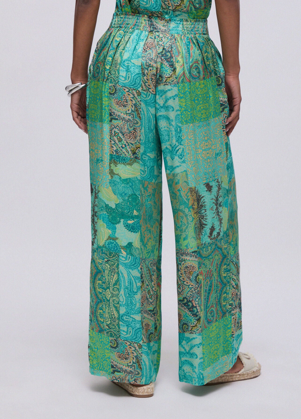 PANTALÓN RASO ESTAMPADO