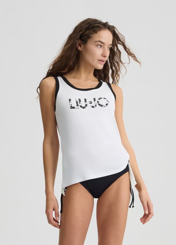 TOP DE VISCOSA CON LOGO