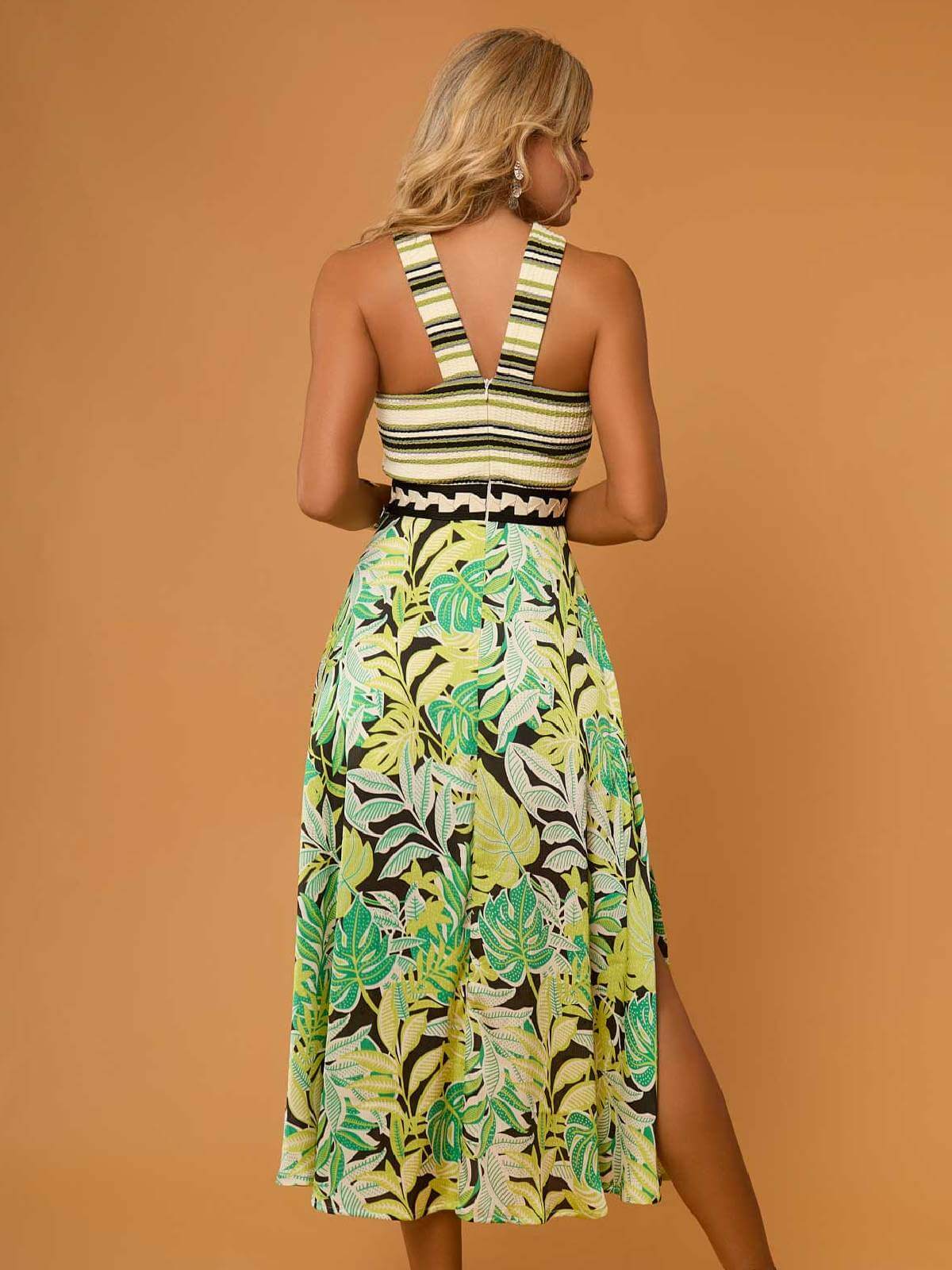 VESTIDO PERÓN CAMALEÓNICA