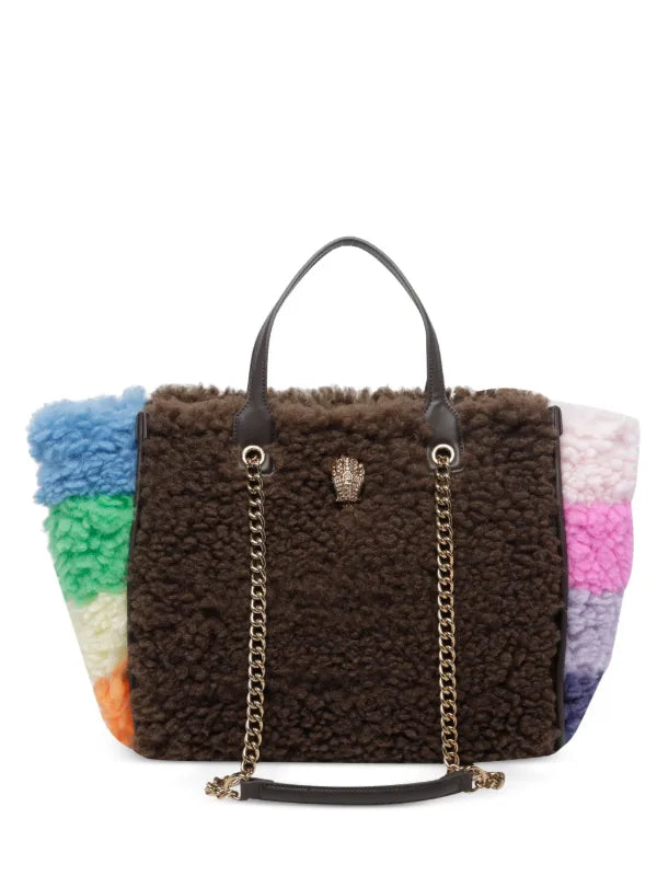 BOLSO HOXTON BORREGO MARRÓN KURT GEIGER