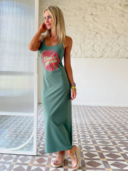 VESTIDO GREENE CAMALEÓNICA